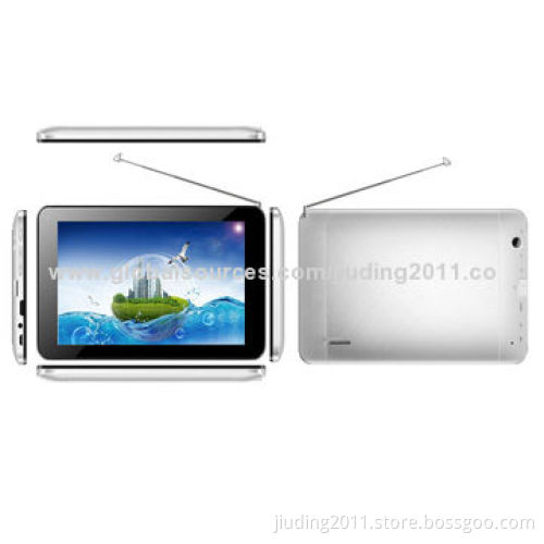 ATSC DTV Tablet, Allwinner A20 CPU, Dual Core, Dual Camera, Android 4.2 OS